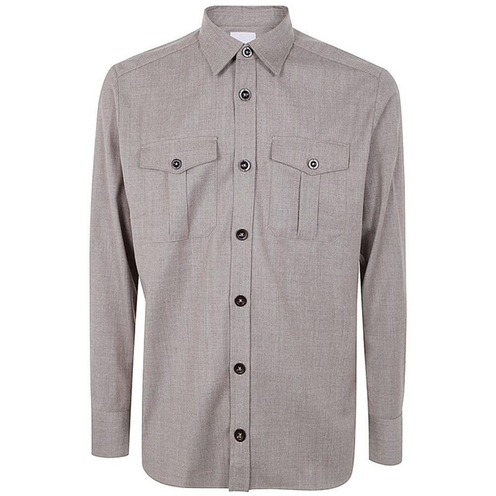 Pt01 Men Man Safari Shirt Regular Fit